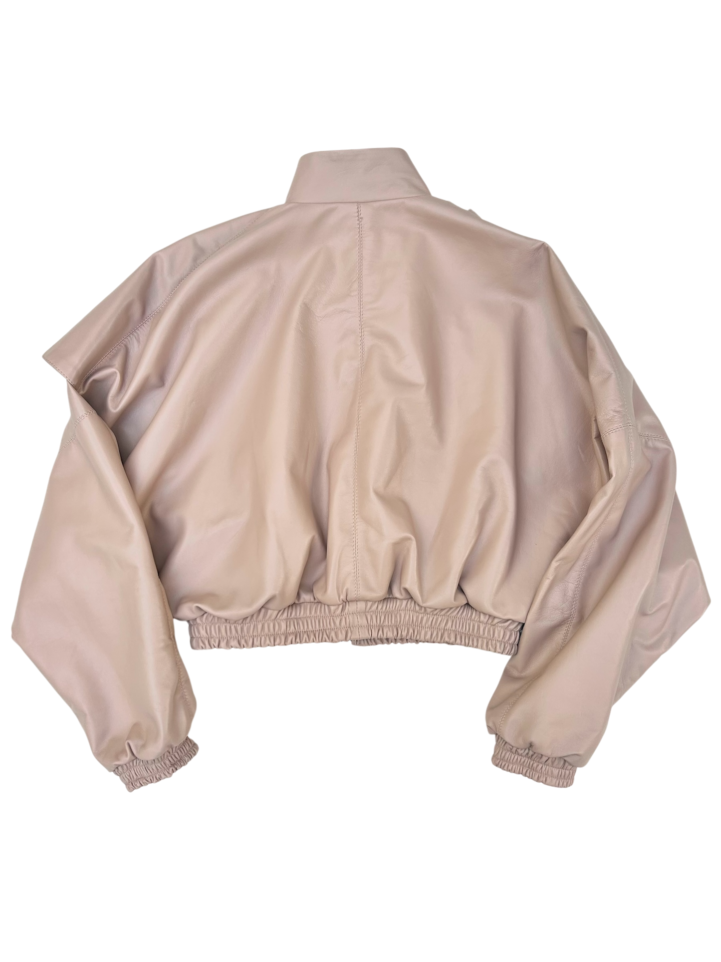 THE 'COMFORTER' BOMBER IN LEATHER
