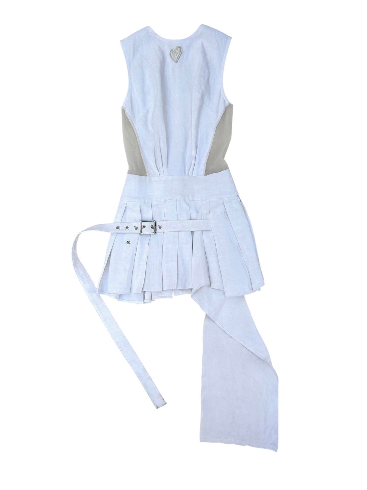 THE 'WOUND AND THE CURE' MINI KILT DRESS