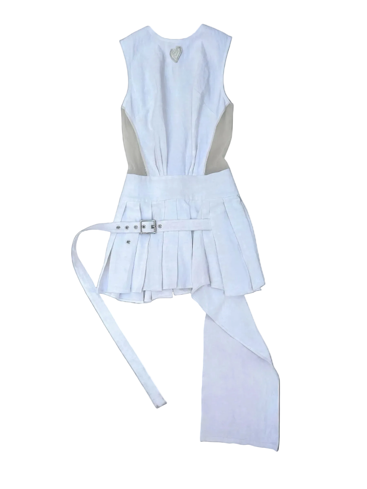 THE 'WOUND AND THE CURE' MINI KILT DRESS