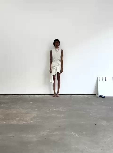 THE 'WOUND AND THE CURE' MINI KILT DRESS